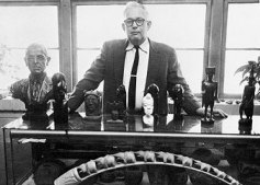 Mr. Berry In The Oak Terrace Library, 1962