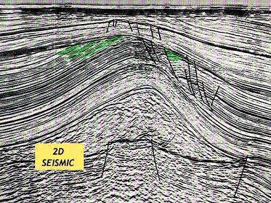 A Line of 2D Seismic